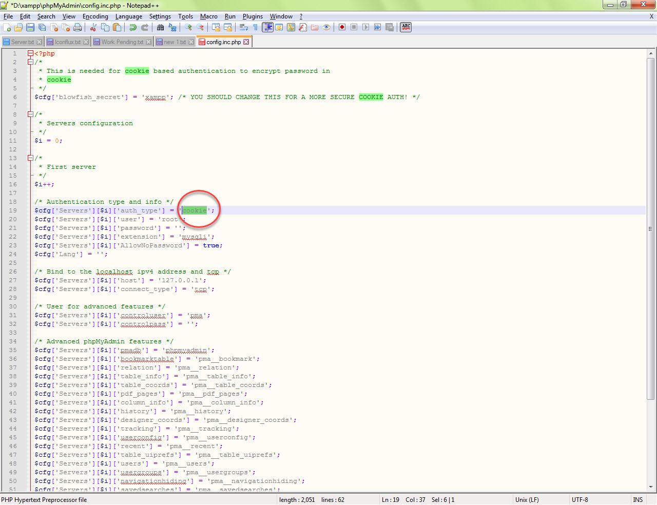 How to Set phpmyadmin Password on XAMPP Server | COMPUTER HARDWARE ...