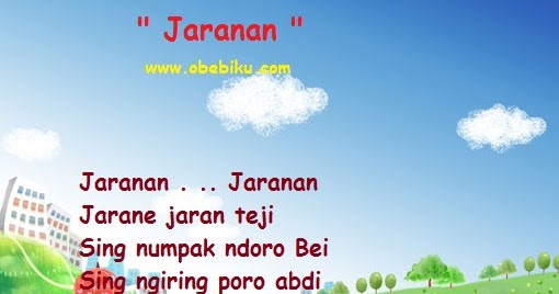 Lirik Lagu Jaranan Lirik Lagu Jaranan