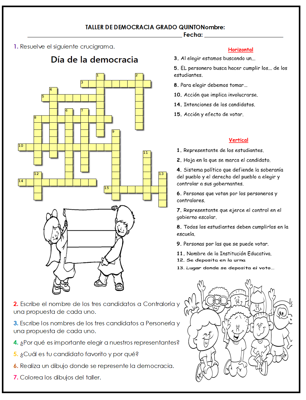 Fichas de Primaria Ficha de la