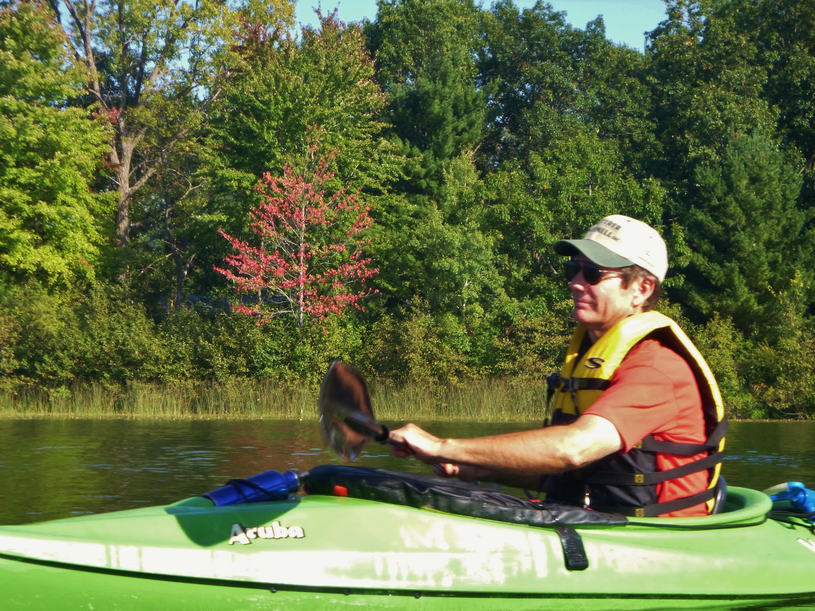 Kayaking Waupaca Area Waters Kayak Trip 54, Mt. Morris Lake and