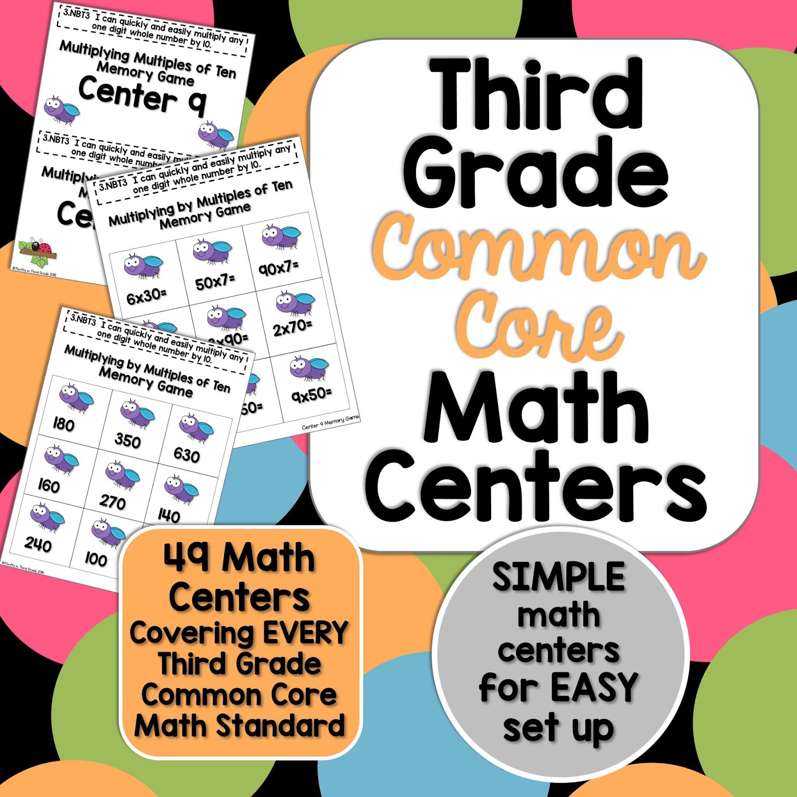 Align Your Instruction to 3rd Grade Common Core Math with these six