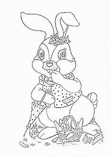 desenhos de coelhos para pintar