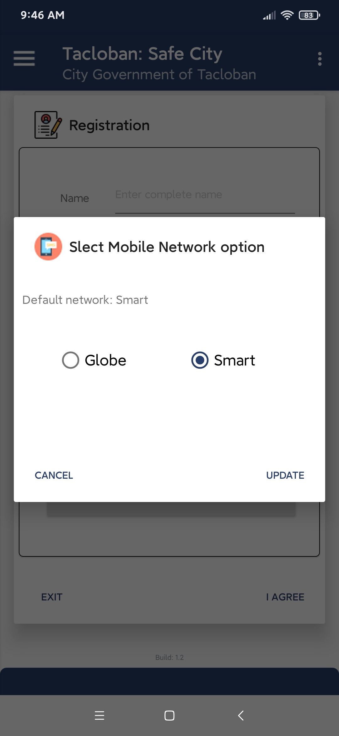 Tacloban City QR Code Registration