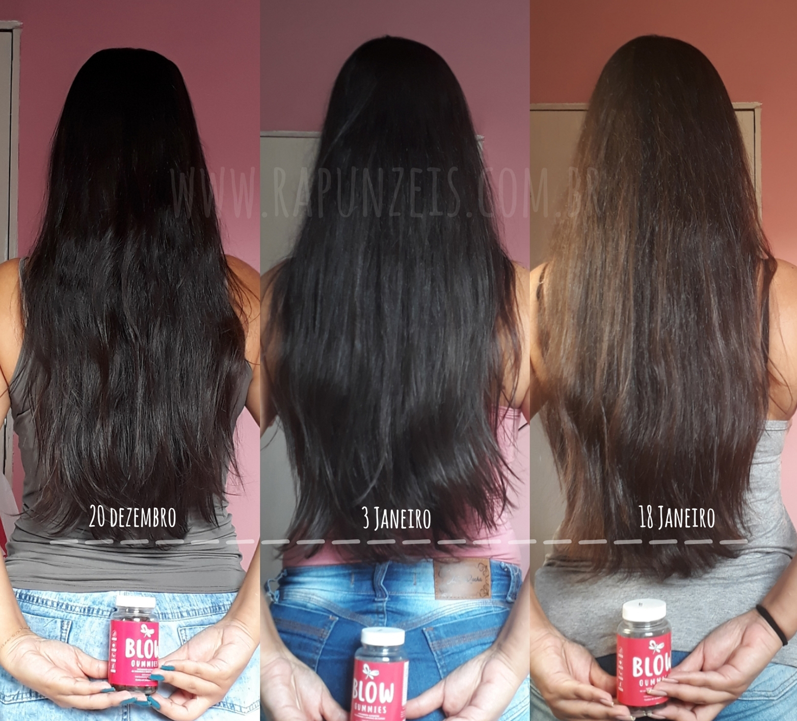 1 mês de tratamento com Blow Gummies! - Clube das Rapunzéis
