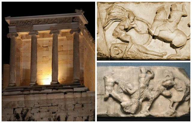 Οι μάχες σώμα με σώμα και η συντριβή του ιππικού των Περσών από τους Αθηναίους οπλίτες μέσα στο μικρό έλος του Μαραθώνα