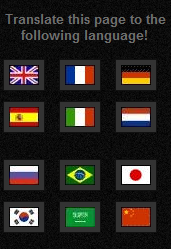Membuat translate blog dengan bendera negara pada blogspot | Tips blogger