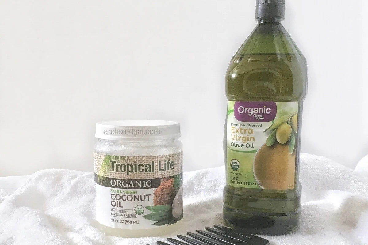 Penetrating natural oils that can be used on Chemically-treated hair | arelaxedgal.com
