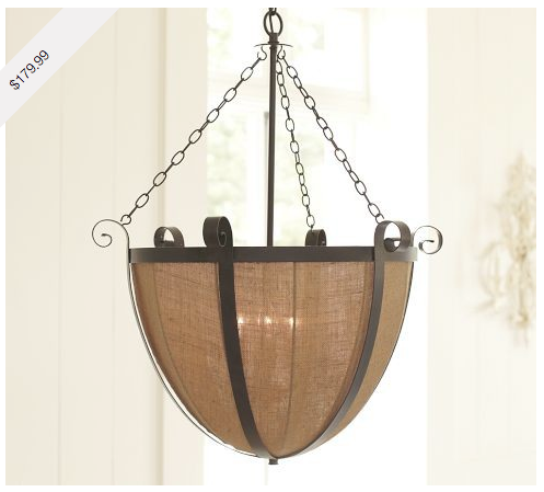 Pottery Barn Light Fixture Knock Off Schoolhouse Light Fixture