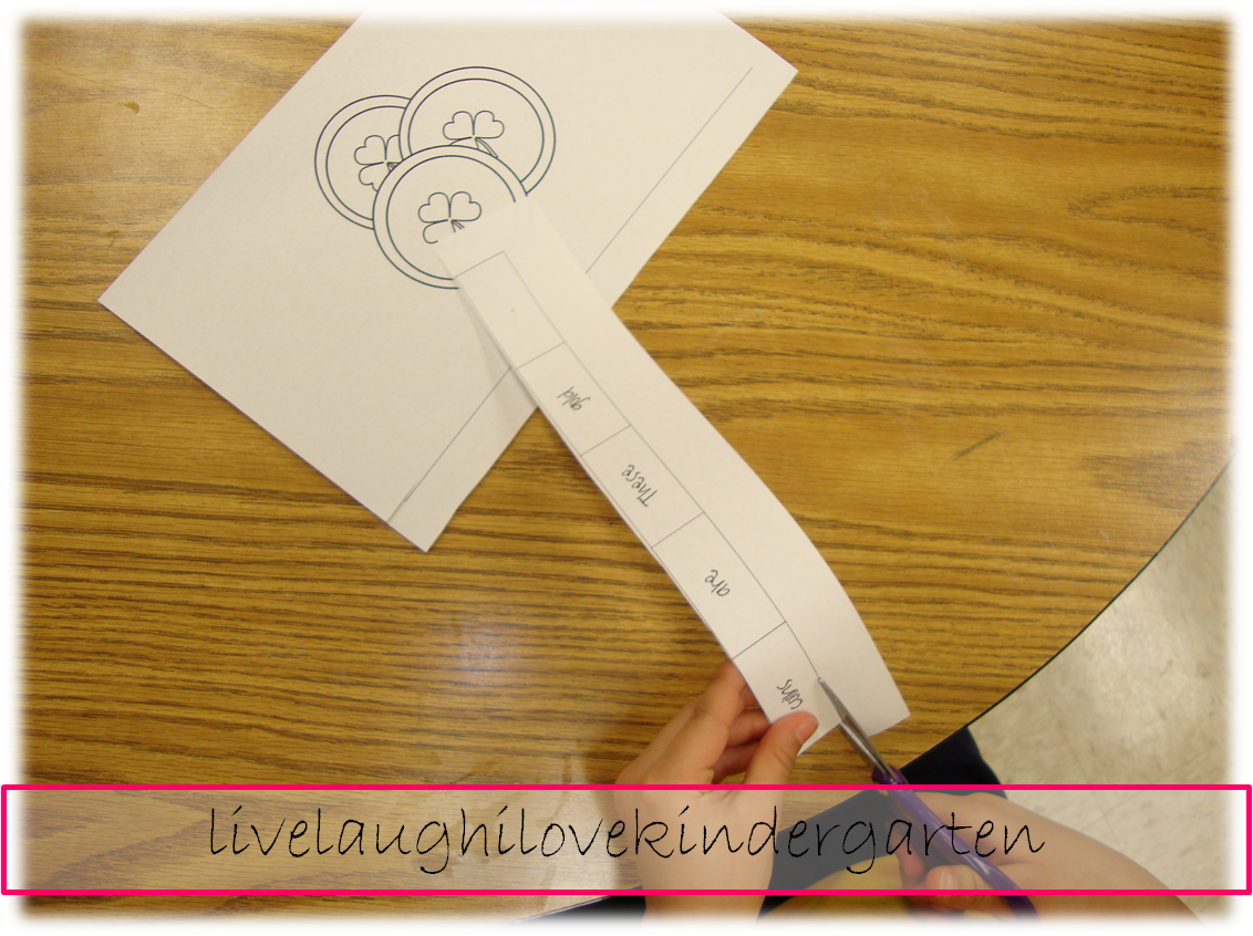 Live Laugh I LOVE Kindergarten St Patty s Day Sentence Building Live Laugh I LOVE Kindergarten St Patty s Day Sentence Building