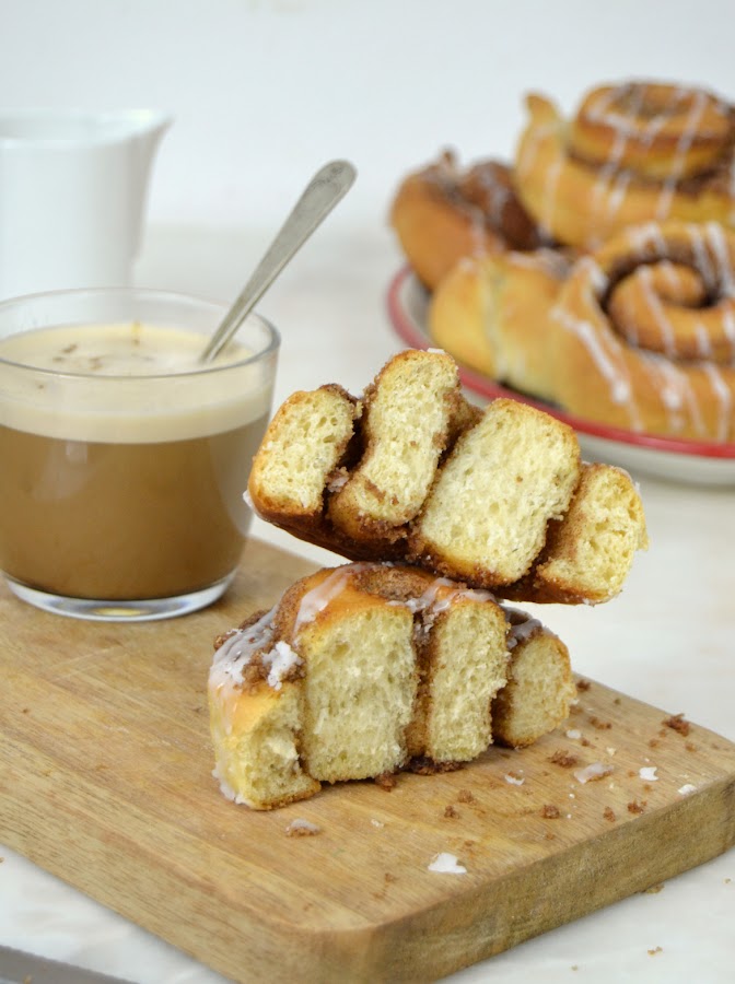 Rollitos de canela o cinnamon rolls
