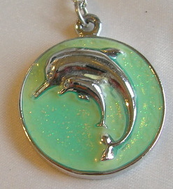 Vintage Dolphin Pendant