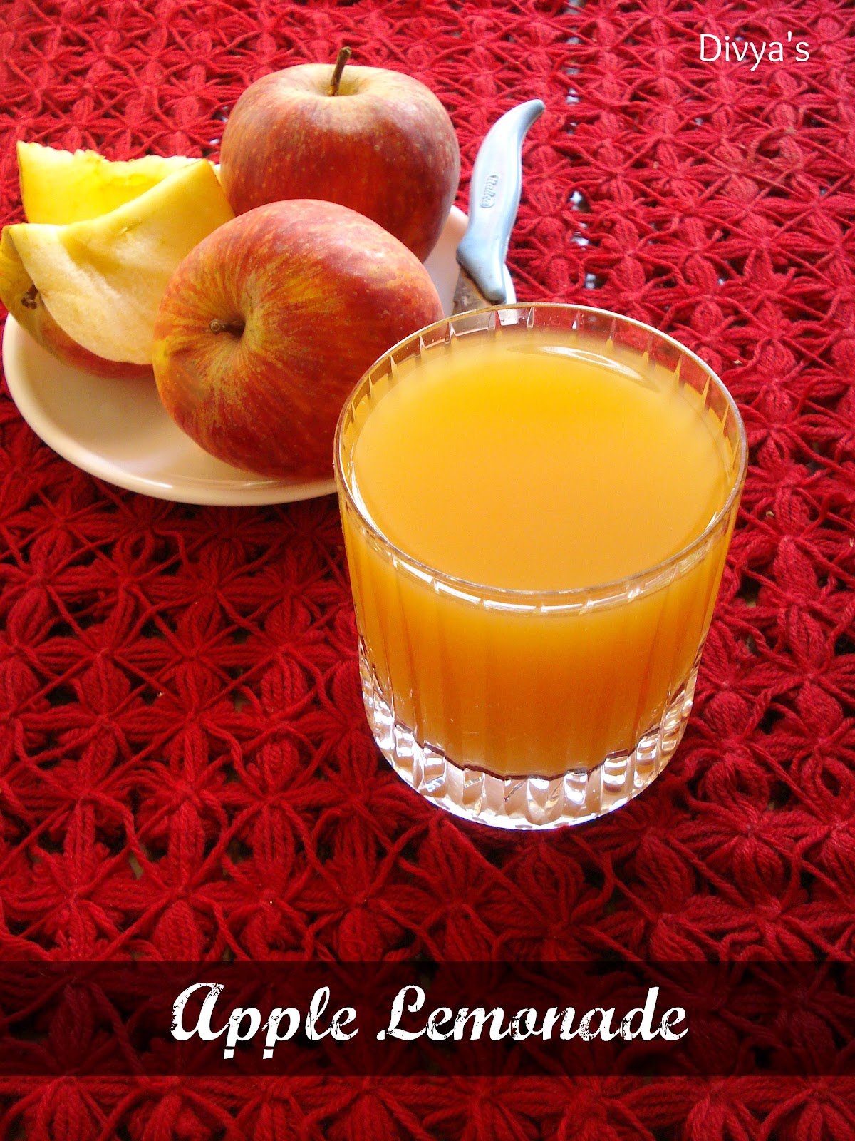 Apple Lemonade You Too Can Cook