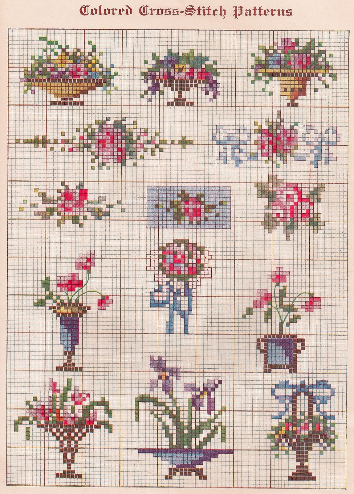 Free Printable Mini Cross Stitch Patterns