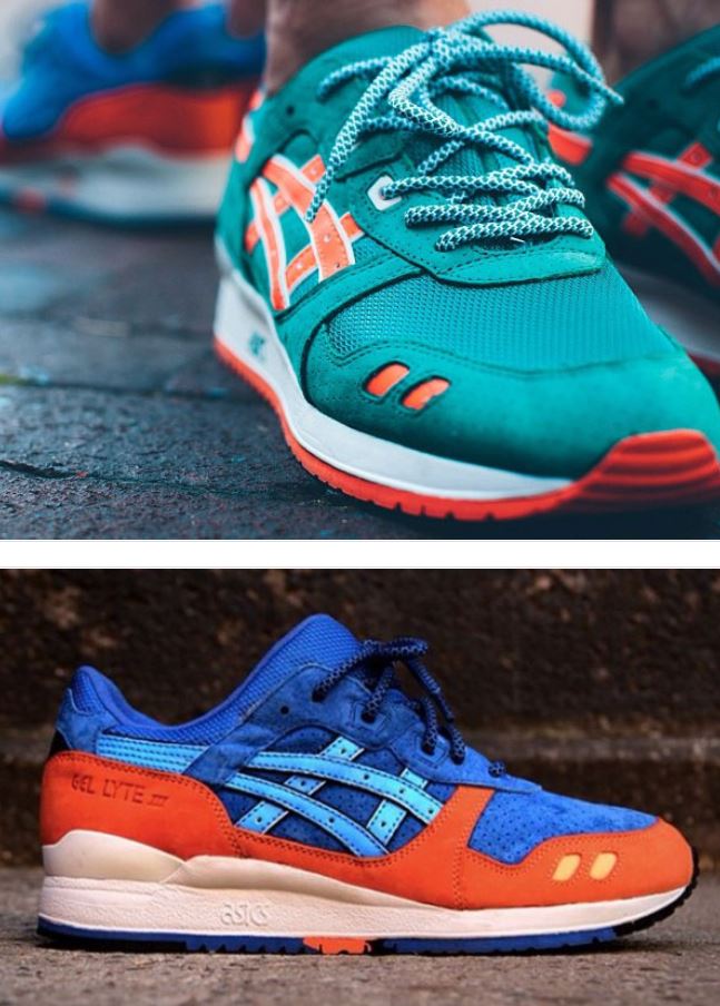 ronnie fieg x asics gel lyte iii flamingo