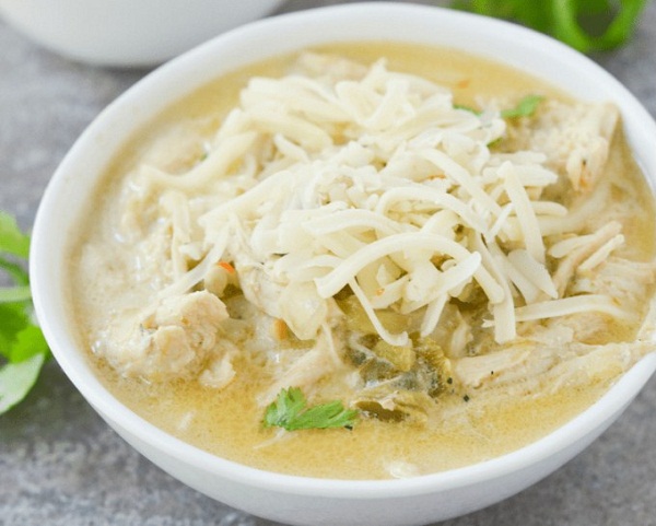 Keto White Chicken Chili Keto White Chicken Chili