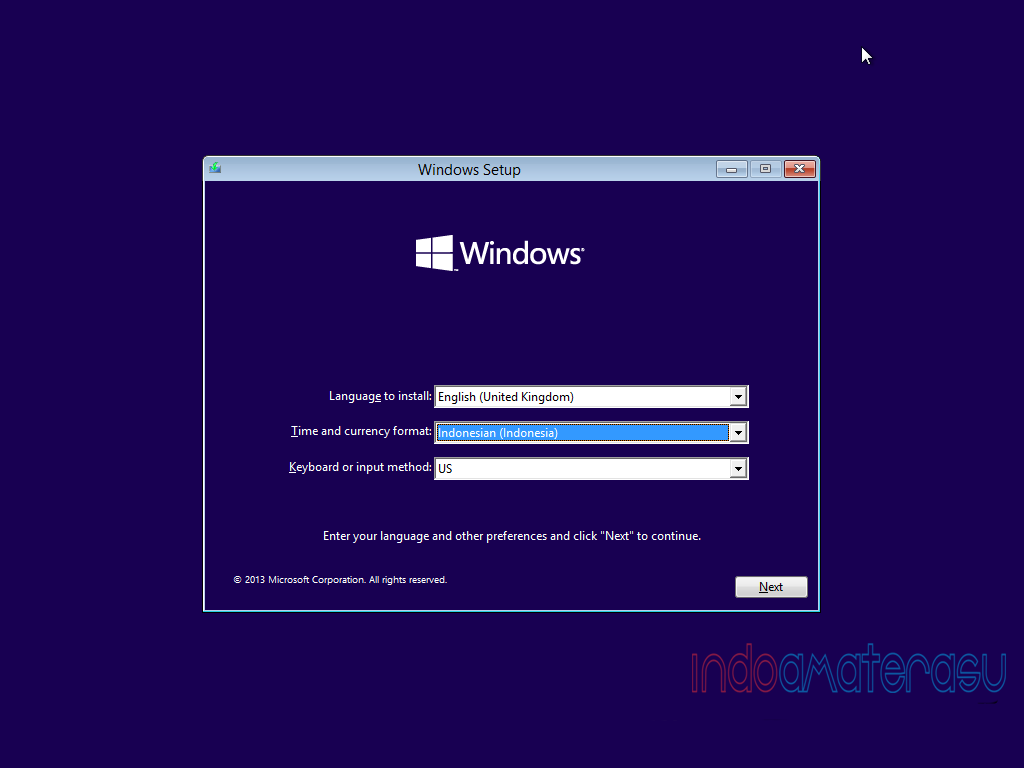 Cara install Windows 8/ 8.1 Cara install Windows 8/ 8.1
