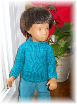 Bright teal pullover