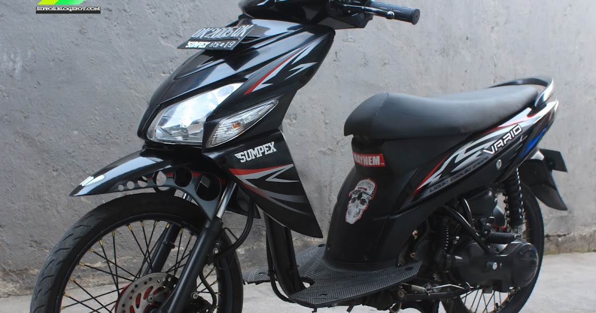 Keren 27 Modifikasi Motor Honda Vario Lama