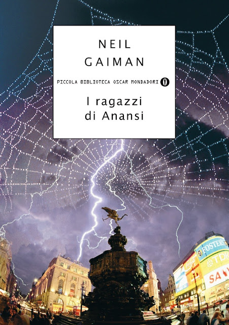 I ragazzi di Anansi Neil Gaiman poster cover