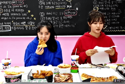 아이돌학교 결방대신 페이스북 생방송 몇몇 조합 움짤들.gif | 인스티즈