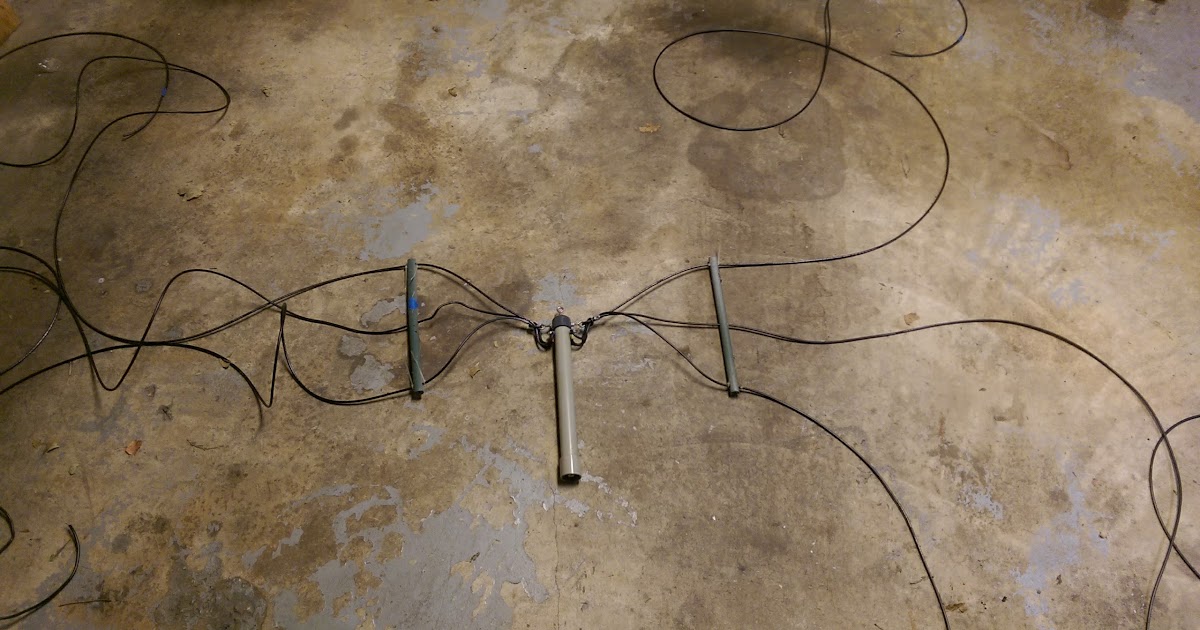 Cly Institute for Radio Research Amateur Radio WARC band fan dipole