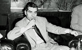 Charles 'Lucky' Luciano, pictured at the exclusive  Excelsior Hotel in Rome in 1948