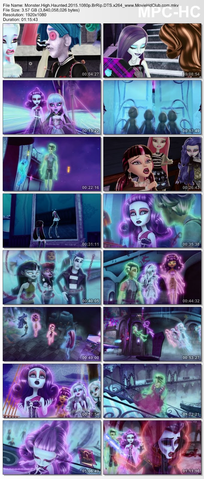 [Mini-HD] Monster High: Haunted (2015) - มอนสเตอร์ ไฮ: หลอน [1080p][เสียง:ไทย 5.1/Eng DTS][ซับ:Eng][.MKV][3.58GB] MH_MovieHdClub_SS