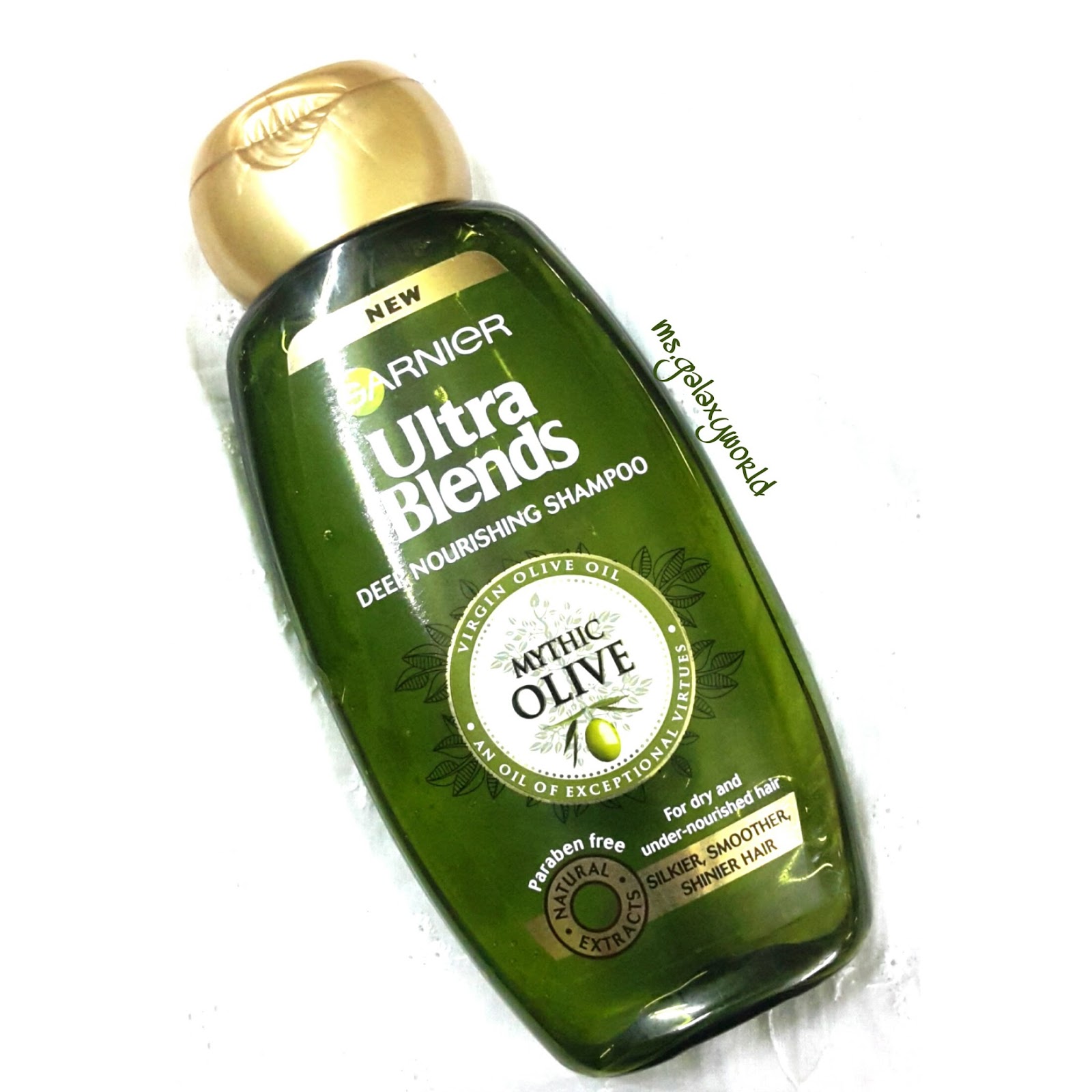 Ms.Galaxy's World REVIEW GARNIER ULTRA BLENDS DEEP NOURISHING SHAMPOO