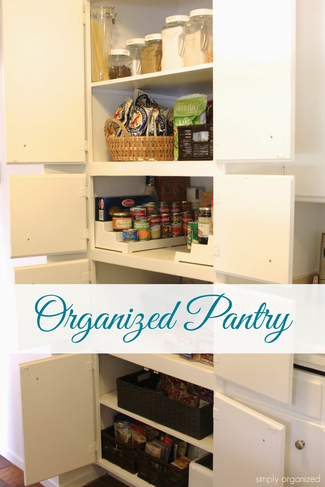 simply organized: Organized Pantry
