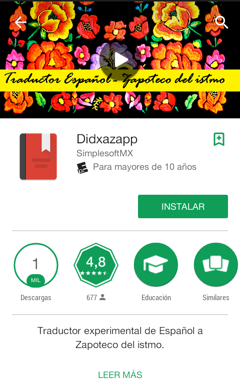 El Blog De Quioquitani Didxazapp Traductor Espanol A Zapoteco Del Istmo