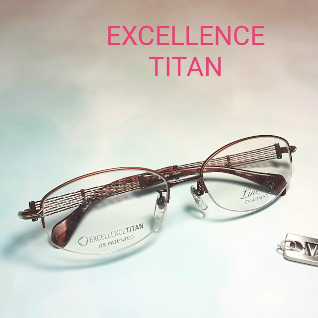 Charmant Line art excellence titan 眼鏡