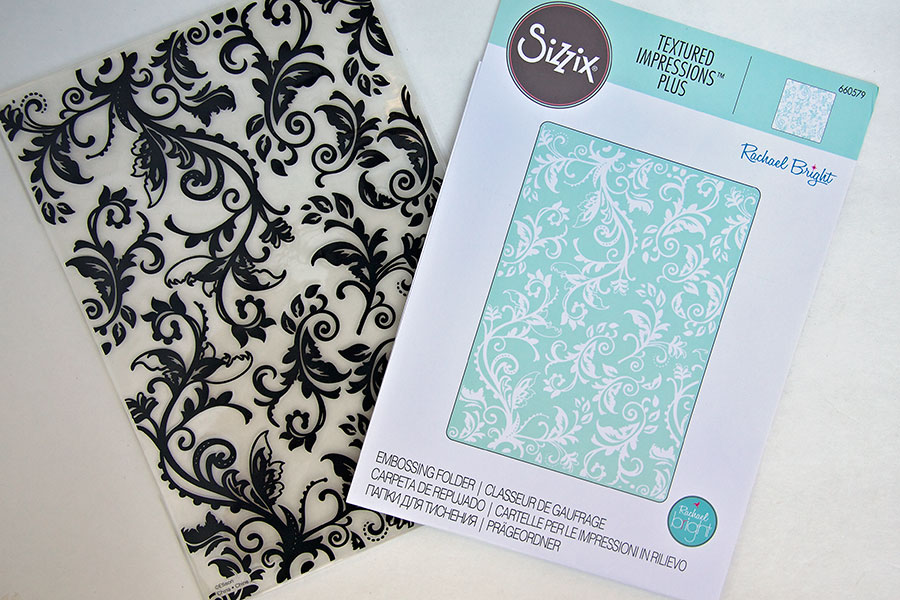 Sizzix Textured Impressions Embossing Folders 5PK - Thank You