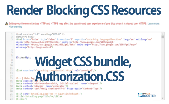 Remove Default Widget CSS bundle, Authorization.CSS To Get Fast Website Loading Speed: How to eliminate render blocking CSS bundle Files? Disable Default Blogger Css Bundle. Fix render-blocking JavaScript and blogger Authorization CSS — How to remove widget_css_bundle.css, authorization.css? How to remove pluseone.js? How to disable blogger template CSS bundle to get the faster page loading? How to remove dyn-css/authorization.css widget_css_mobile_2_bundle.css and bundle_v2.css? Eliminate render-blocking JavaScript and default blogger CSS to improve the page loading. The primary focus of this project is to divert Google search traffic to a fast loading website. So you must make your blog or website faster by all means. Its always better to remove unwanted and extra JavaScripts as well as CSS files from the website code.