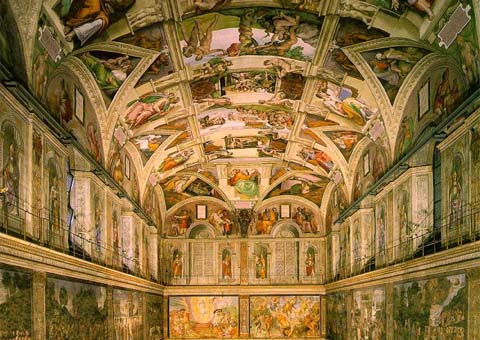 Free Wallpapers Architecture The Sistine Chapel And