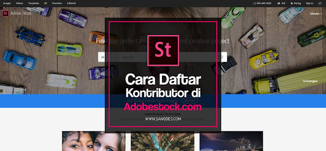 Cara jual foto di adobe stock