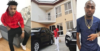 Mayorkun Acquires New House, Davido reacts Mayorkun Acquires New House, Davido reacts