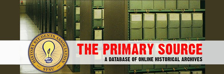 The Primary Source: A Database of Online Historical Archives