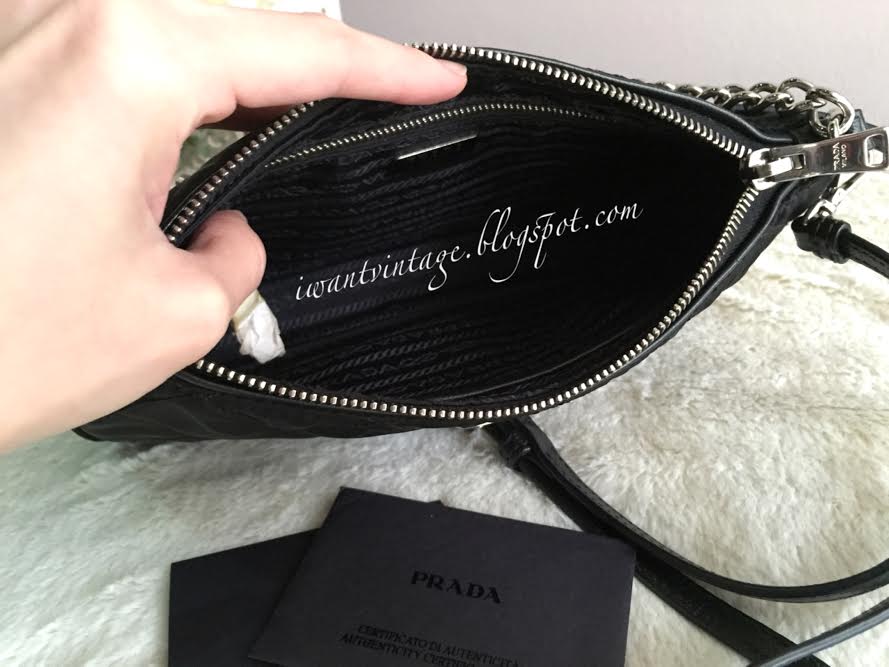 I Want Vintage | Vintage Designer Handbags: Prada BT1026 Tessuto ...