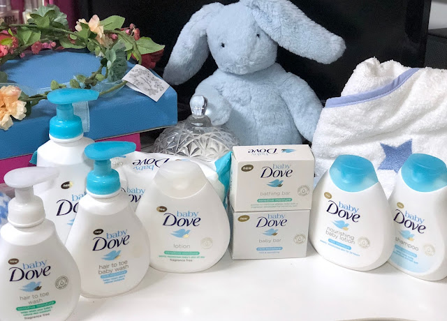 a photo of Baby Dove Rich Moisture and Sensitive Moisture Review