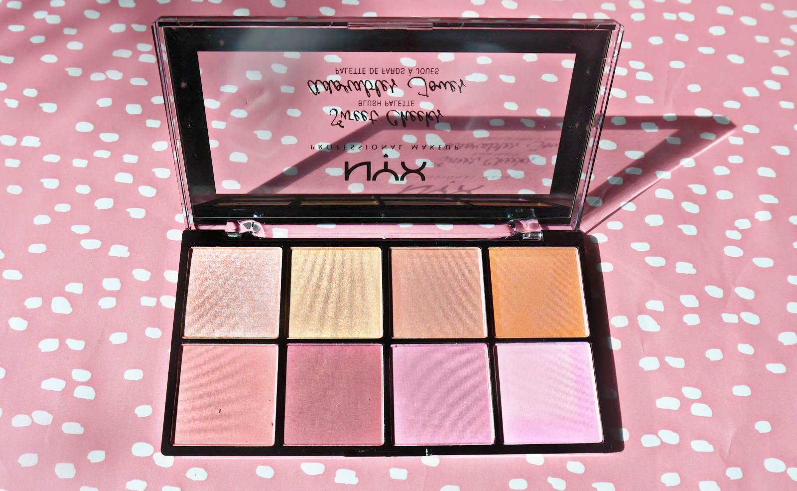 NYX 'SWEET CHEEKS' BLUSH PALETTE // REVIEW + SWATCHES Good Golly Miss