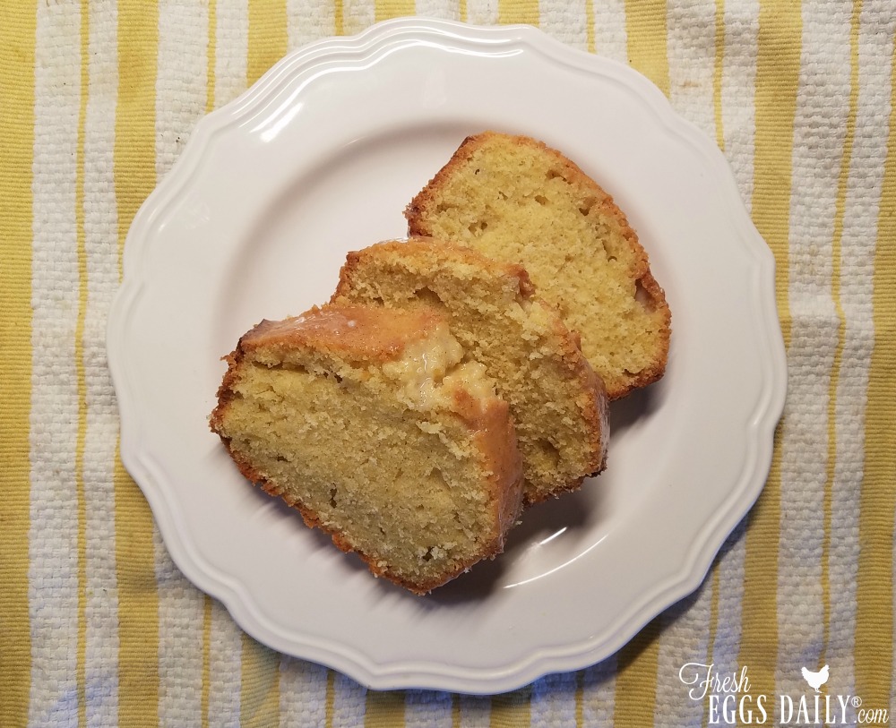 "Half Pound" Cake Loaf with Cardamom Glaze Fresh Eggs Daily® with