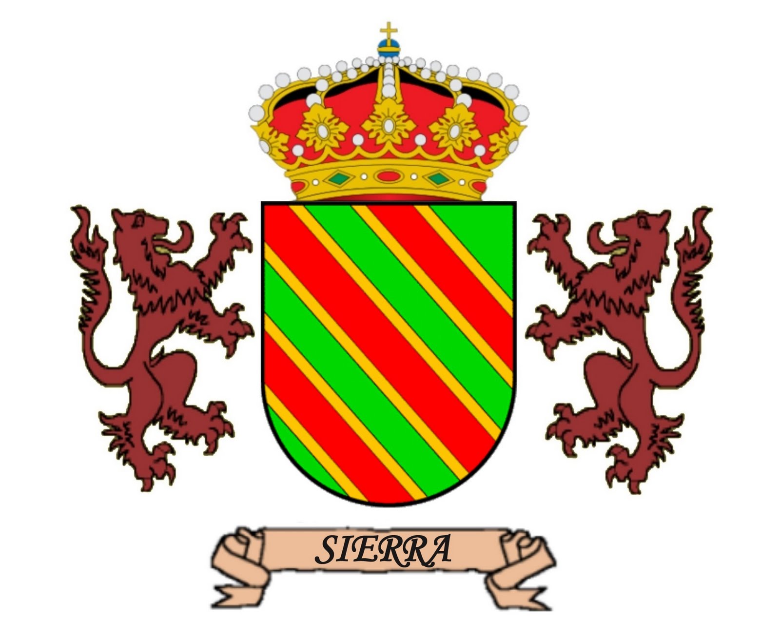 Apellidos y Escudos Sierra