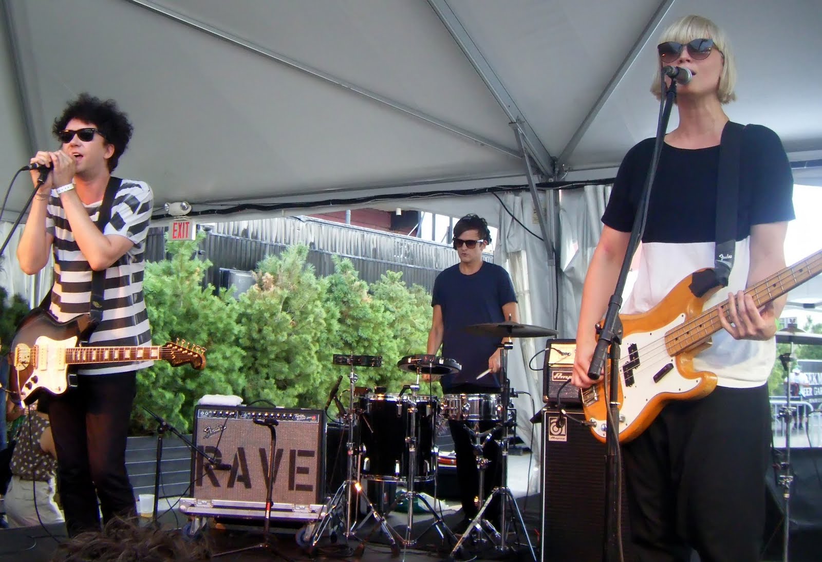 Davecromwell Writes The Raveonettes Live South Street Seaport