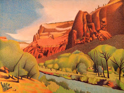 pencil canyon colored drawing zion plateau mountains canyons artist landscapes miller dan pencils drawings colorado complicated lakes rivers nature impression