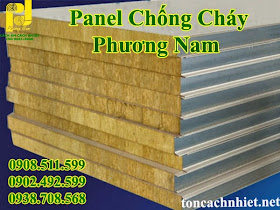 Panel Rockwool Chống Cháy
