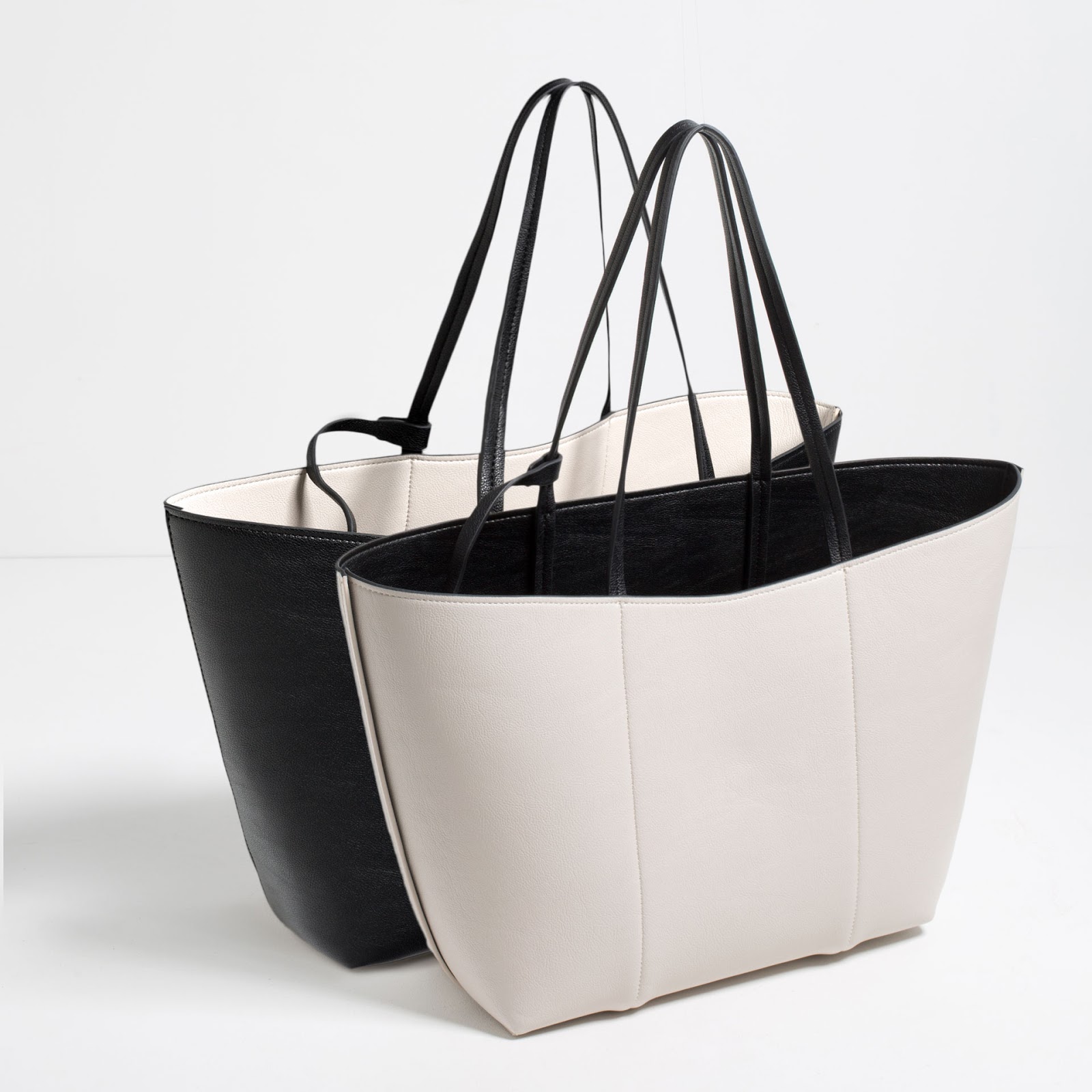 ZARA Bolsa Shopper Revesível ZAREAR