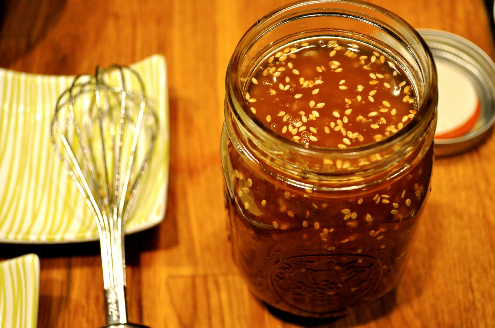 One Classy Dish Asian Sesame Salad Dressing