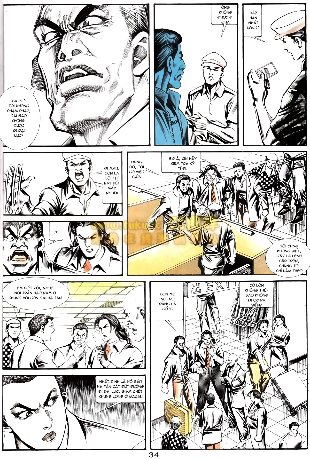 Người Trong Giang Hồ chap 167 - Trang 22