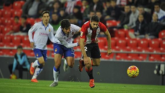 El Zaragoza gana a un correoso Bilbao Athletc (0-1)
