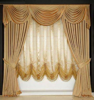 The best types of curtains and curtain design styles 2019, luxury curtain design